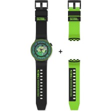 Swatch SB01B125 Come In Peace Unisex Kol Saati