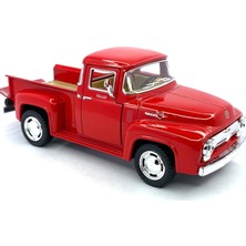 Erzi Metal FORD-1956 F-100 Çekbırak  Pickup Kırmızı