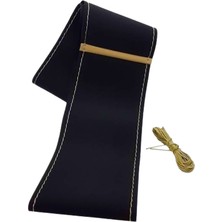 Gürler Oto Kılıf ve Aksesuar Opel Astra H Dikmeli Direksiyon Kılıfı Alkantra Bej Yüzüklü