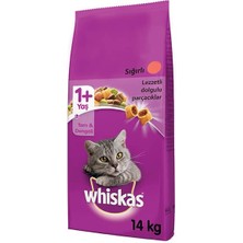 Whiskas Biftek ve Havuçlu Yetişkin Kedi Maması 14 kg