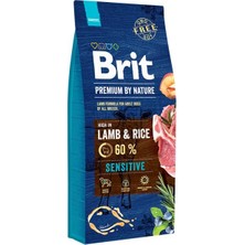 Brit Premium Nature Sensitive Kuzulu Yetişkin Köpek Maması 15 kg