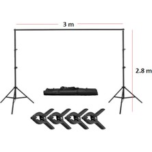 Greenbox Fon Standı 2,8X3 METRE