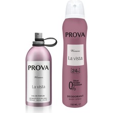 Prova La Vista Edp Kadın Parfüm 120 ml ve Deodorant 150 ml