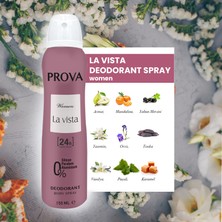 Prova La Vista Edp Kadın Parfüm 120 ml ve Deodorant 150 ml 3 Adet