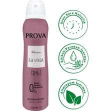 Prova La Vista Edp Kadın Parfüm 120 ml ve Deodorant 150 ml 3 Adet