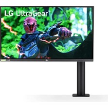 Lg Ultragear Ergo 27GN88A 27 Inch Gaming Monitor - Qhd 2560X1440, Nano Ips, 144Hz , 1ms, Nvıdıa G-Sync