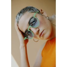 Bilge Karga Turbey Green Black Blue Güneş Gözlüğü