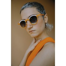 Bilge Karga Turbey Orange White Deglare Güneş Gözlüğü