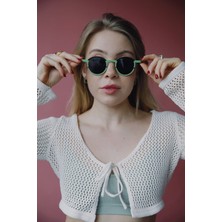 Bilge Karga Turbey Green Black Black Güneş Gözlüğü