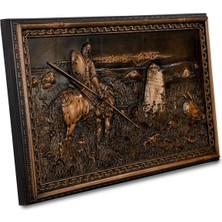 ConceptEva Wood and Furniture Alparslan Dekoratif Ahşap Oyma Tablo Özel Tasarım