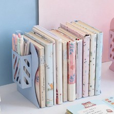 HaiTun 2 In 1 Çok Fonksiyonlu Metal Bookends Kitap Tutucu Kalem Tutucu Masası Organizer Kırtasiye ile Standı | (Yurt Dışından)