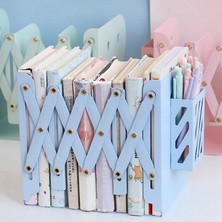 HaiTun 2 In 1 Çok Fonksiyonlu Metal Bookends Kitap Tutucu Kalem Tutucu Masası Organizer Kırtasiye ile Standı | (Yurt Dışından)