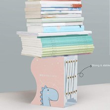 HaiTun Çocuklar Için Ayarlanabilir Bookends, Katlanır Kitap Uçucu Tutucu Masa Rafları Için Standı, Öğrenci Kitap Tutucu | (Yurt Dışından)