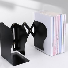 HaiTun Uzatma Ayarlanabilir Metal Bookends Ağır Kitap Masaüstü Dosya Klasörü Geri Çekilebilir Standı Kitaplık Raf Tutucu | (Yurt Dışından)