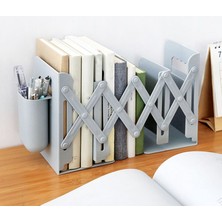 HaiTun Raflar Raflar Için Geri Çekilebilir Bookends Kitap Desteği Ayarlanabilir Kitaplık Pen Tutucu Masası Organizatör Ofisi ile Ayarlanabilir Kitaplık | Bookends (Yurt Dışından)