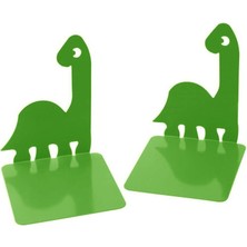 HaiTun 1 Çift Bookends, Karikatür Dinozor Kitaplık, Skid Yok Metal Kitap Saklama Kutusu, Dergi Stand, Okul, Ofis | (Yurt Dışından)