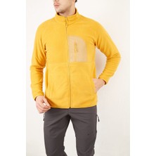 Alpinist Motus Tam Fermuarlı Polar Hardal Hardal - 3xl