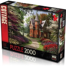 KS Games 11294 Ks, Victorian Cottage In Bloom, 2000 Parça Puzzle