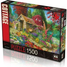 KS Games 22004 Ks, Bahçe Kulübesi 1500 Parça Puzzle