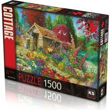 KS Games 22004 Ks, Bahçe Kulübesi 1500 Parça Puzzle