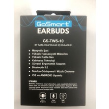 Gosmart Earbuds Gs-Tws-10 Bluetooth Kulak Içi Kulaklık