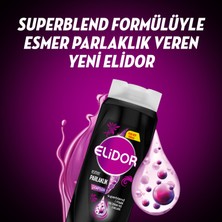 Elidor Superblend Saç Bakım Şampuanı Esmer Parlaklık E Vitamini Chia Tohumu Yağı Melanin 500 ml
