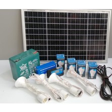 Level 4 Lambalı Güneş Enerji Sistemi Full Set