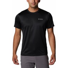 Columbia Hike Crew Erkek Kısa Kollu Siyah Tişört AO1419-010