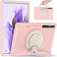 Samsung Galaxy Tab S7 + / S7 Fe 12.4 Inç T970 Tpu + Pc Kılıfı  Cherry Blossoms Pink (Yurt Dışından)