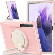 Samsung Galaxy Tab S7 + / S7 Fe 12.4 Inç T970 Tpu + Pc Kılıfı  Cherry Blossoms Pink (Yurt Dışından)