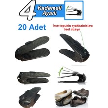 Geseus Ayakkabı Rampası Ayakkabı Düzenleyici ORGANIZER-20AD-YÜKSEKLIK Ayarlı