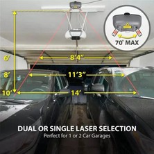 Comely Yeşil Lazer Pointer Garaj Lazer Park Yardımcıları (Yurt Dışından)