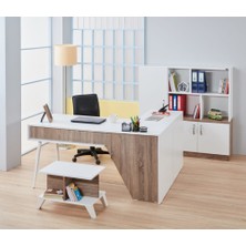 Zerka Concept Adetto Granat Ofis Çalışma Masası