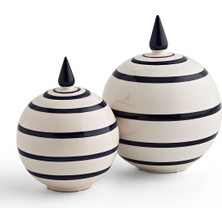 Doğtaş Home Blue 2'li Küp Obje