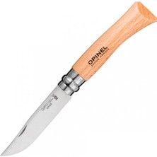 Opinel Inox 7 No Kayın Saplı Paslanmaz Çelik Çakı