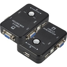 Keepro USB 2.0 Kvm Switch 2 Port USB Manuel Kvm Switch