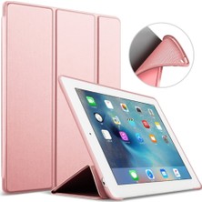 MobaxAksesuar Apple iPad 8. Nesil 10.2" Kılıf Arkası Silikon Smart Case A2270 A2428 A2429 A2430