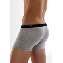 Pamuklu Gri Boxer