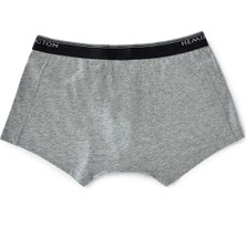 Pamuklu Gri Boxer