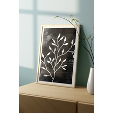 Çerçeveli Poster Ahşap Çerçeve Tekli Tablo Çerçeveler Dekorasyon Ev Dekoru ÖZC-443-AHŞAP