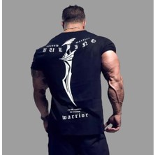 Amor Man Warrior Dijital Sirt Baskili %100 Pamuk Ultra Hafif  Yeni Trend Erkek T-Shirt