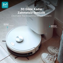 Ttec Robi Promaster Otomatik Toz Boşaltma Sistemli Akıllı Robot Süpürge ve Paspas