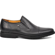 Dr. Flexer   021403 Siyah Hakiki Deri Erkek Comfort Günlük Ayakkabı