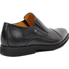 Dr. Flexer   021403 Siyah Hakiki Deri Erkek Comfort Günlük Ayakkabı