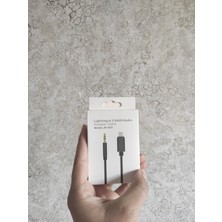 Worldway Iphone 12 Uyumlu Dönüştürücü Aux Kablo 3.5mm