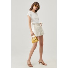 Lee Kadın Regular Fit Rahat Kesim Chino Şort