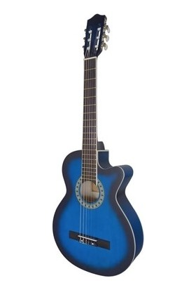 Carissa CG-150C Bls Klasik Gitar Mavi Mat Kesik Kasa