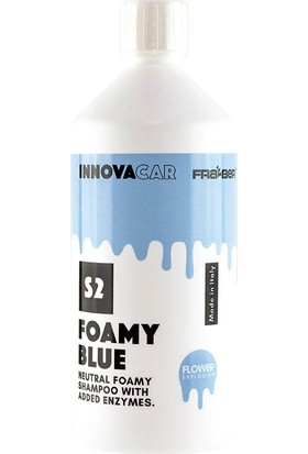 Fra-Ber Fraber Innovacar S2 Foamy Mavi Renkli Ph-Nötr Şampuan 1 Lt