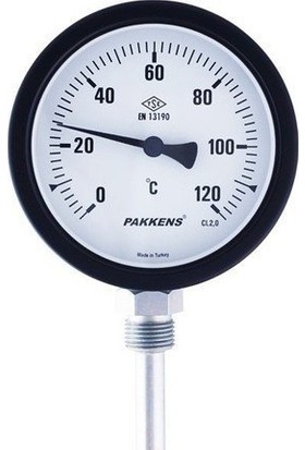 Pakkens Termometre Nw 100 Alt Bağlantılı100-120°C 10 Cm 100