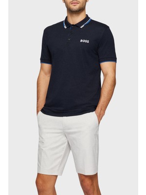 Boss Pamuklu Regular Fit Düğmeli Polo T Shirt Erkek Polo 50469102 402
